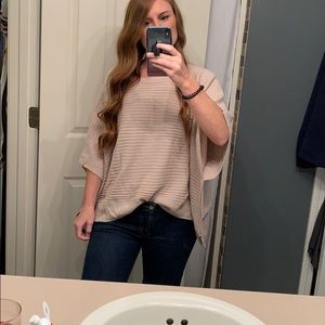 Mauve colored sweater